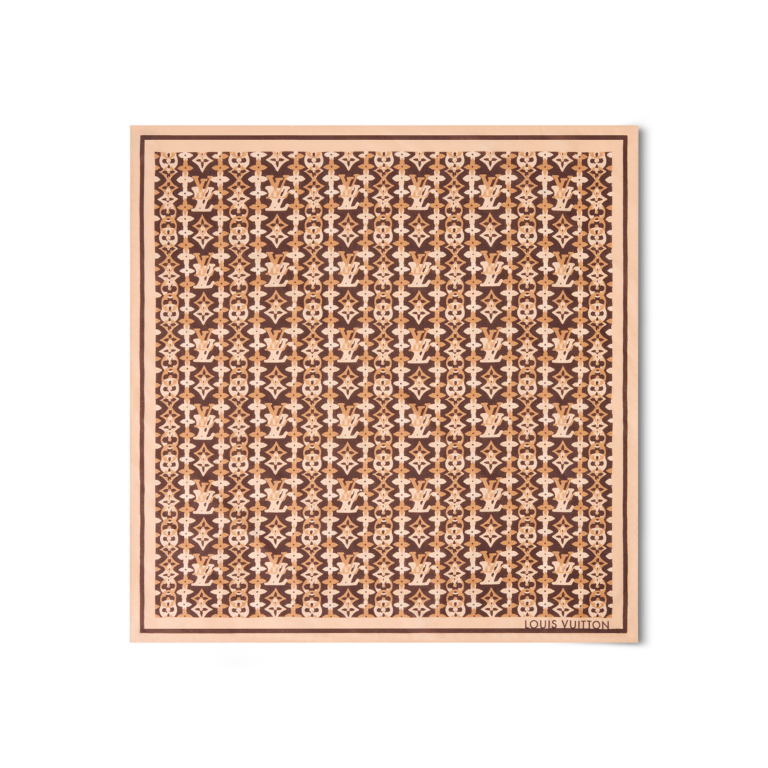 Monogram Overlap Bandana S00 - Men - Accessories | LOUIS VUITTON ®